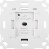 Homematic IP Smart Home-rolluikactuator voor merkschakelaars, digitale bediening voor 1-rolluiken via app, Alexa en Google Assistant, slimme aanpassing van elektrische rolluiken, 151322A0C