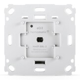 Homematic IP Smart Home-rolluikactuator voor merkschakelaars, digitale bediening voor 1-rolluiken via app, Alexa en Google Assistant, slimme aanpassing van elektrische rolluiken, 151322A0C