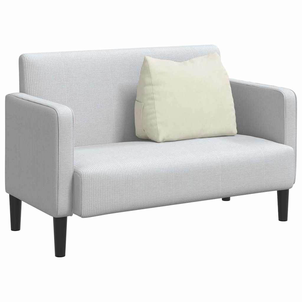 vidaXL Rugkussen Crème 60 x 20 x 50 cm Katoen Stof