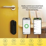 Yale Linus Smart Lock L2 Zwart - Slim Deurslot met Keyless Toegang