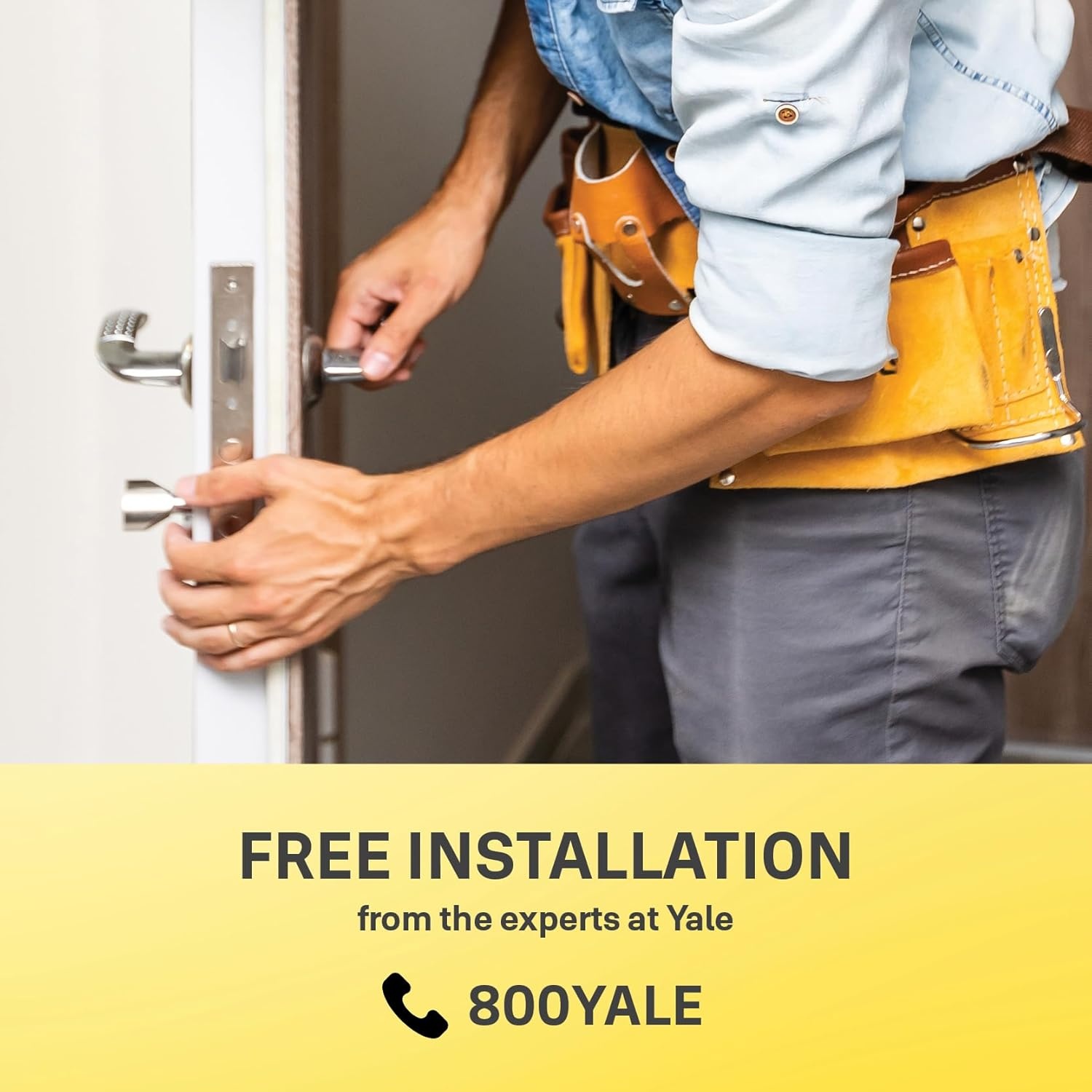 Yale Linus Smart Lock L2 Zwart - Slim Deurslot met Keyless Toegang