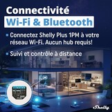 Shelly Plus 2PM | WLAN & Bluetooth 2 kanalen Smart Relais schakelaar | rolluikschakelaar met stroomverbruikmeting | huisautomatisering | Google Home Alexa accessoires | iOS Android app (4 stuks) - Maat 4 Stucks