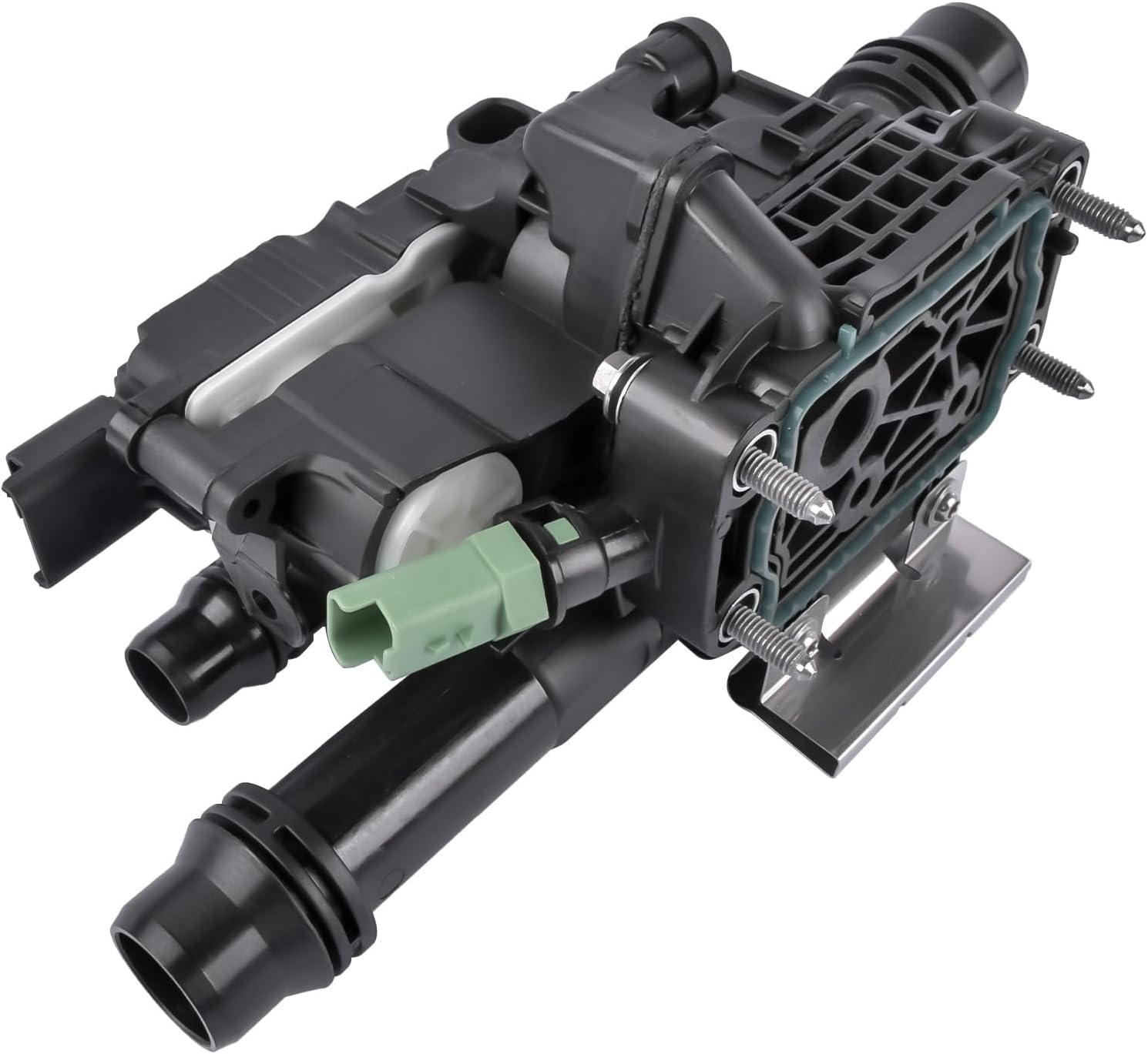 Bisenya Thermostaatbehuizing vervanging voor Berlingo C3 C4 DS3 DS4 DS5 2008 208 3008 308 5008 508 Expert Partner 1.6 BlueHDi 9803549480 9850364680