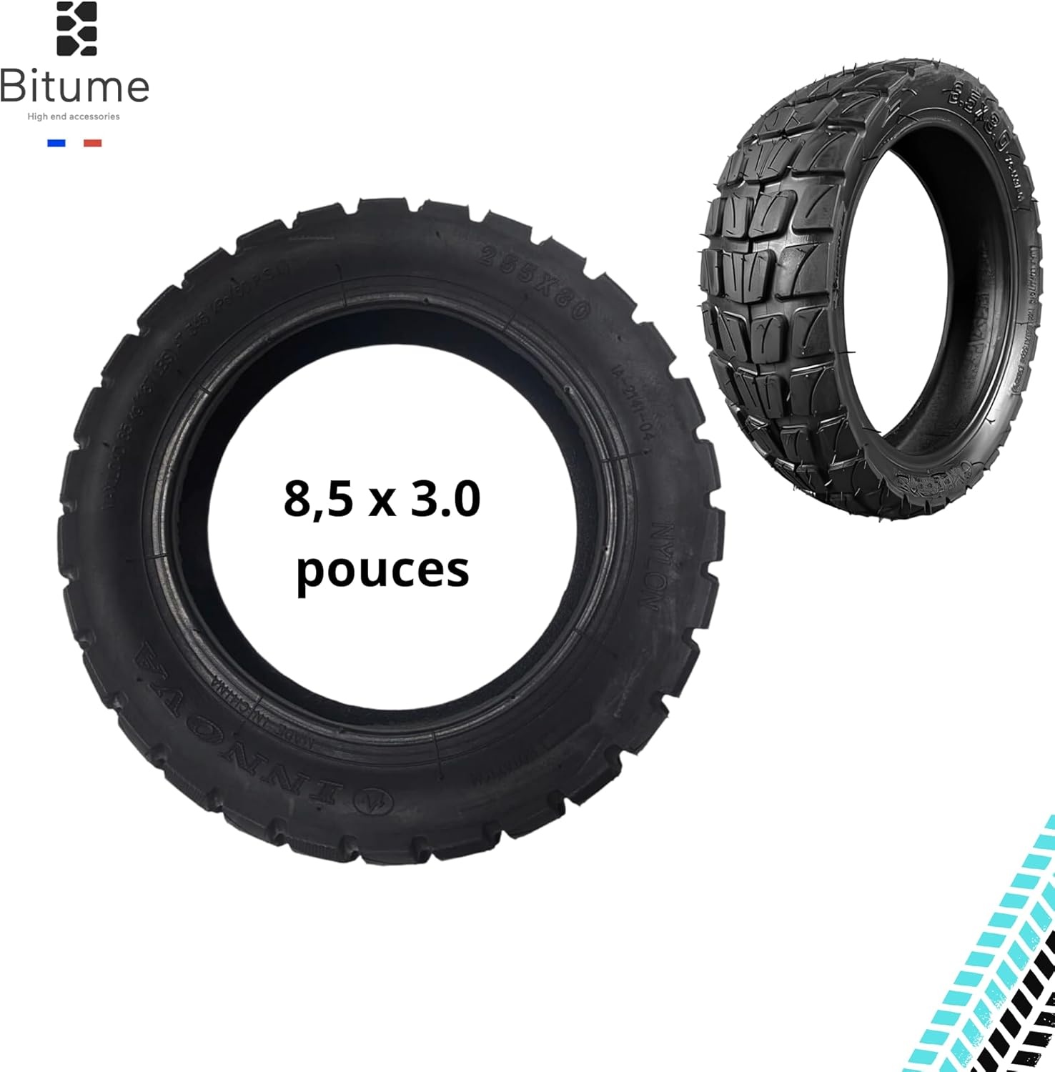 Elektrische Step Band Semi-Off Road 8,5x3 inch (75% Korting)