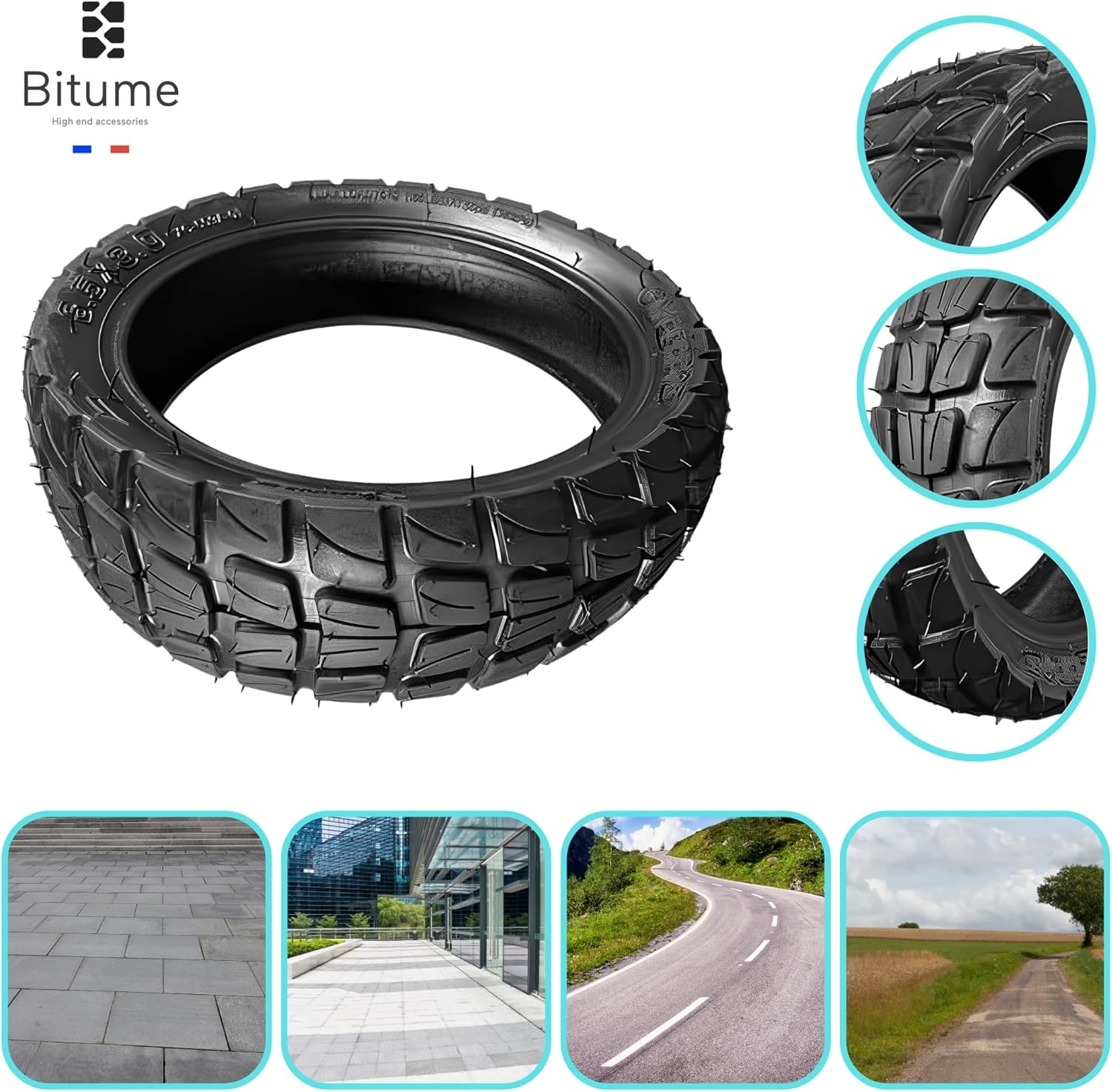 Elektrische Step Band Semi-Off Road 8,5x3 inch (75% Korting)