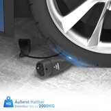 EVDANCE Type 2 oplaadkabel 22 kW | 32 A | 8 m | 3-fasen | type 2 naar type 2 | met tas voor E Auto EV/PHEV, compatibel met 3/S/X/Y, i3, ID.3, ID.4, E-Tron, IONIQ 5, ZOE, Kona EV, 500e, EQC