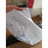 vidaXL Hondenhok met dak en deur 2x2x2 m gegalvaniseerd staal grijs