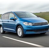 GEARMONSTER Windgeleider, zwart, compatibel met VW TOU-Ran 2004-2015, autoruiten, regenbescherming, regenbescherming, geïntegreerde deflectoren, geïntegreerde windgeleider, 4 stuks