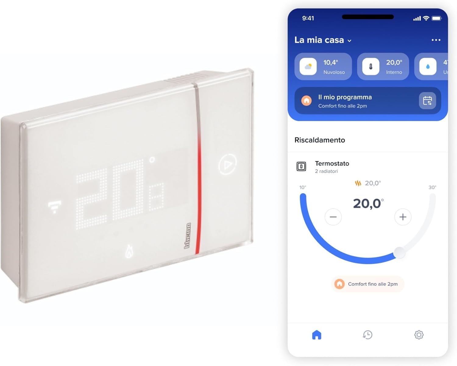 Slimme WiFi Thermostaat Wit - Bespaar Tot 78% Energie