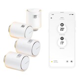 Netatmo Slimme Radiatorkraan| Bediening op Afstand | Energiebesparing | Accessoire voor de Slimme Thermostaat en voor het Pakket voor collectieve verwarming, NAV -AMZ