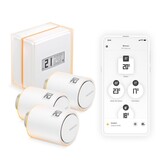 Netatmo Slimme Radiatorkraan| Bediening op Afstand | Energiebesparing | Accessoire voor de Slimme Thermostaat en voor het Pakket voor collectieve verwarming, NAV -AMZ