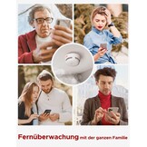 X-Sense Slimme Rookmelder XS01-WX met Foto-elektrische Sensor, Vervangbare Batterij en Wi-Fi Connectie (6 stuks)