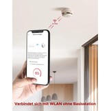 X-Sense Slimme Rookmelder XS01-WX met Foto-elektrische Sensor, Vervangbare Batterij en Wi-Fi Connectie (6 stuks)