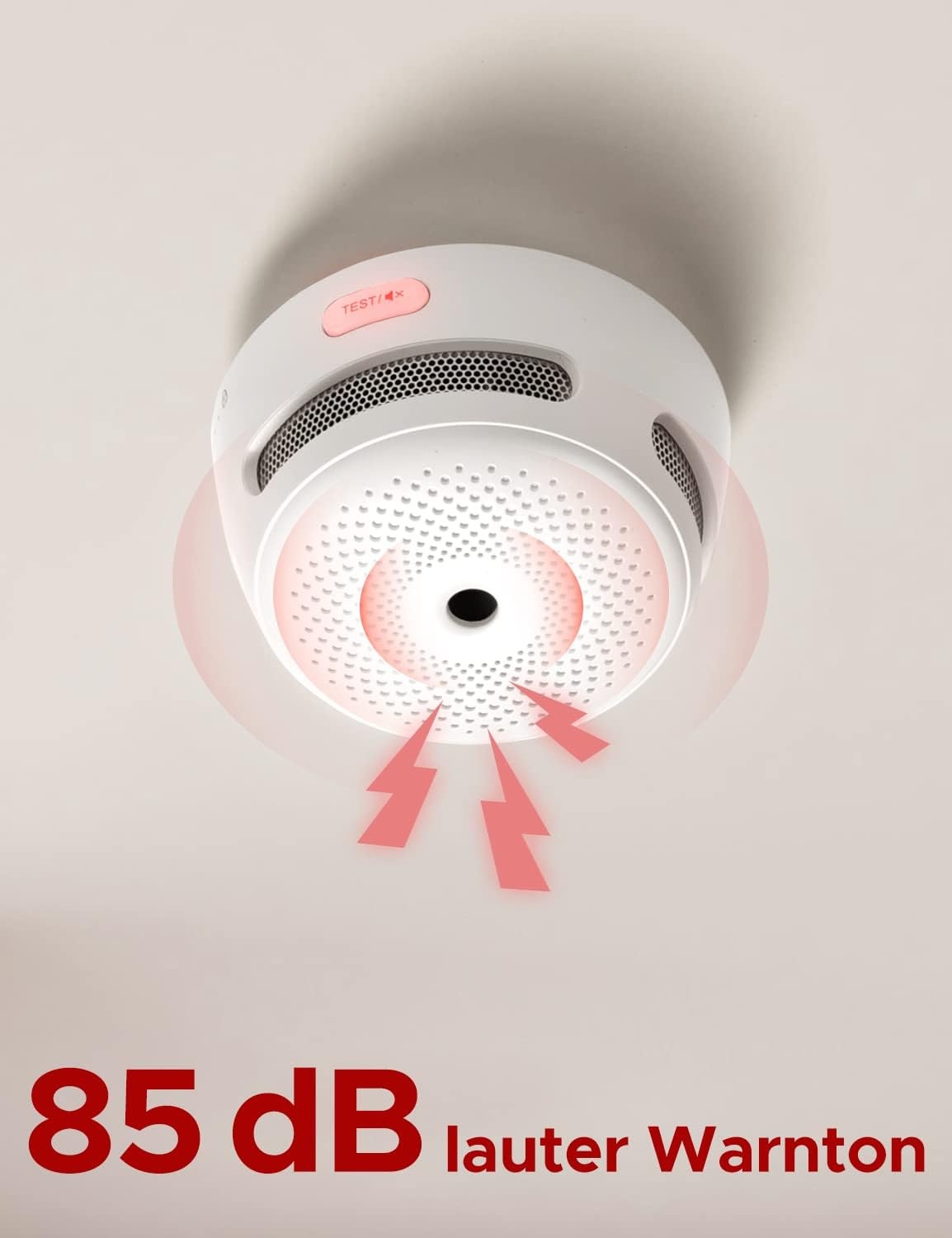 X-Sense Slimme Rookmelder XS01-WX met Foto-elektrische Sensor, Vervangbare Batterij en Wi-Fi Connectie (6 stuks)