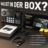MAONO MaonoCaster E2 Gen2 Podcast Mixer met Audio Interface en Dual XLR