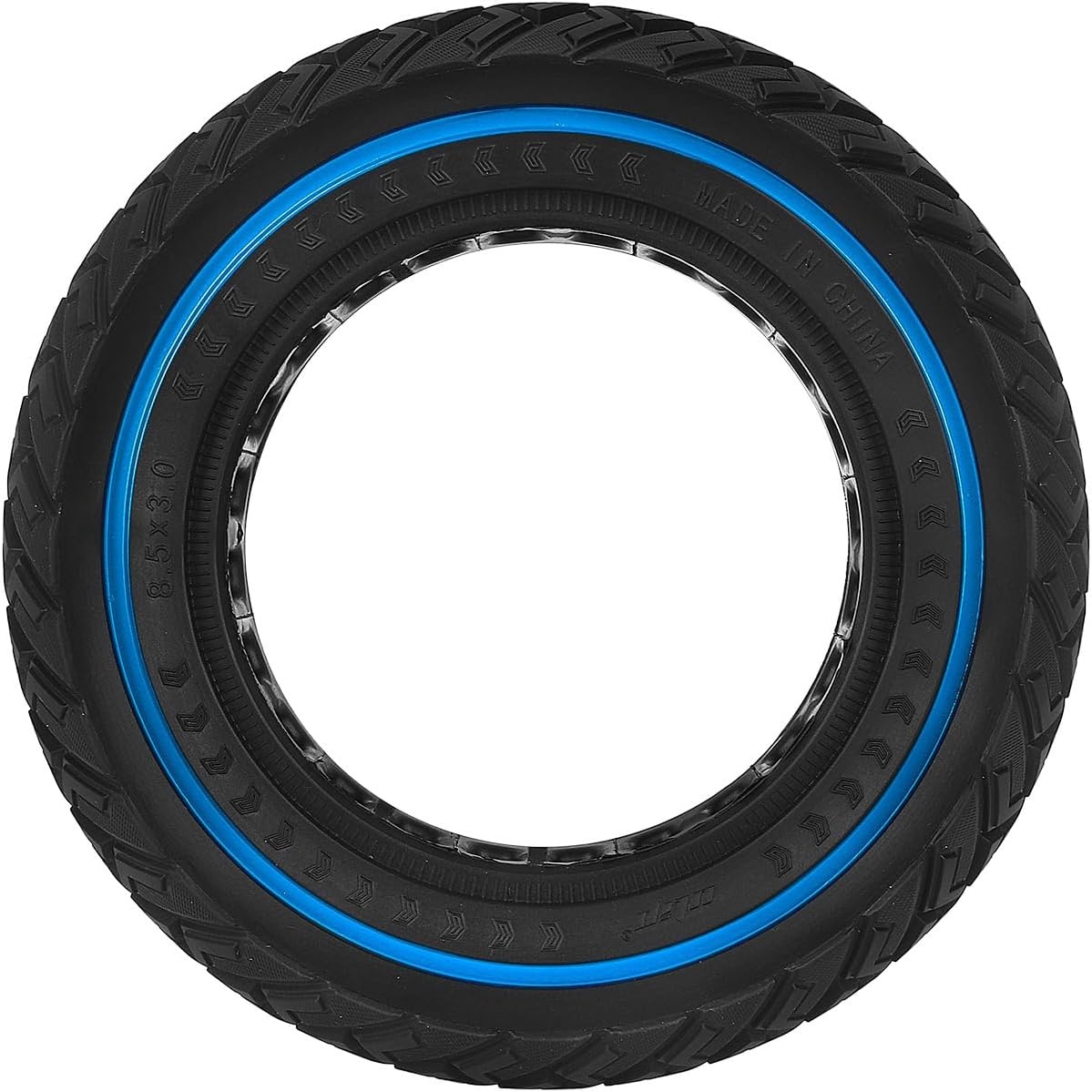 8,5 x 3 massieve banden voor Kugoo G2 Pro elektrische step, 8 1/2 x 3 volledig wiel vervanging 8,5 inch banden voor Kugoo X1 Zero 8/9 VSETT 8/9/9+, 1 stuk, blauw