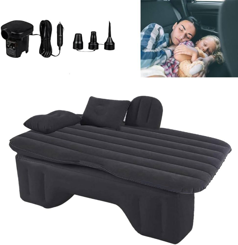 Automatras, matras voor auto, luchtmatras, autobed, luchtmatras, outdoor, camping, reizen