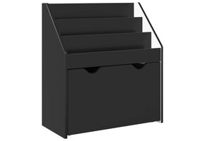 VidaXL Kinder Boekenkast Zwart (60x29,5x69cm) - 62% Korting