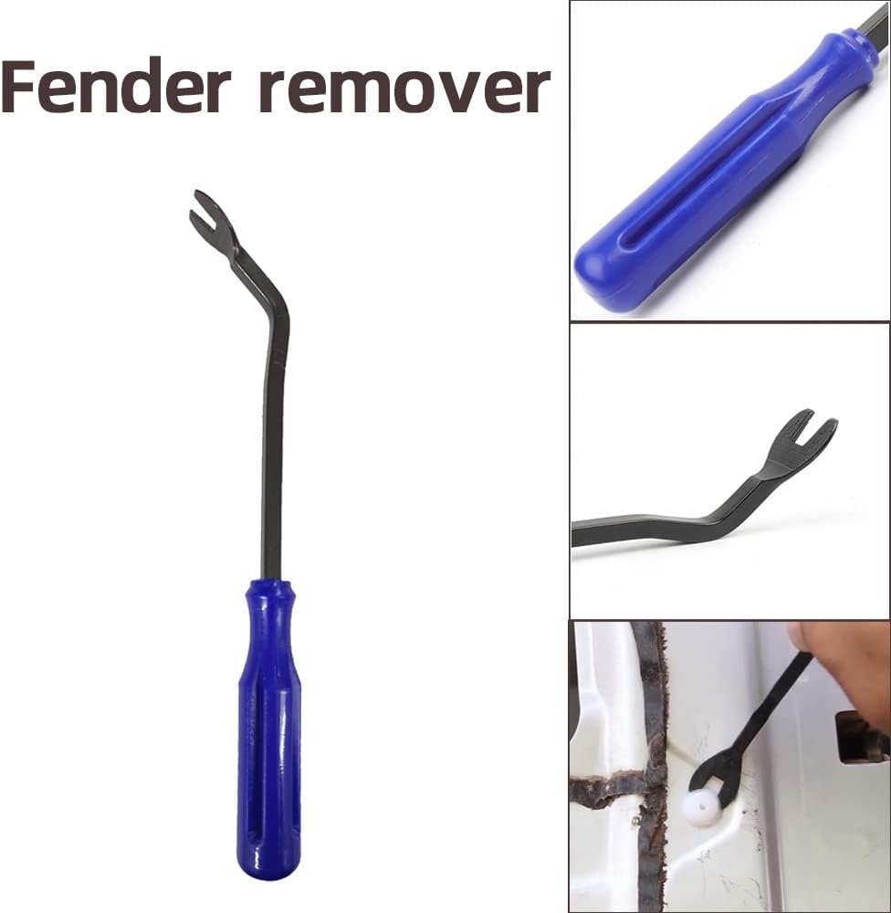 CYGOODS Set van 12 stuks, voor het verwijderen van deuken, spatborden, reparatie, schade, hefbrug, boog, breekijzer, gereedschap, haken, stangen, kit