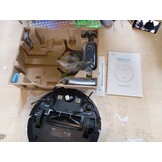 Tikom Robotstofzuiger, G8000 Pro Robotstofzuiger, 2-in-1, 4500 Pa zuigkracht, zelfoplaadbaar, wifi, max. 150 minuten, geschikt voor dierenharen, tapijt, harde vloeren, wit