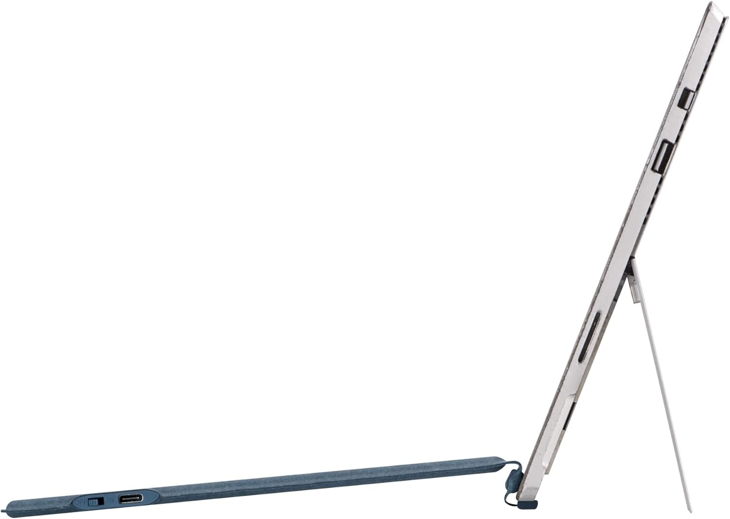 Microsoft Surface Pro 7+ / 7 / 6 / 5 / 4 / 3, 12,3 inch, Bluetooth Type Cover met trackpad, QWERTZ Duitse lay-out (kobaltblauw)