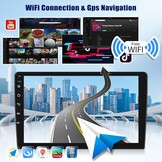 CAMECHO 2G+64G Android 13 autoradio voor Peugeot 206/206CC 2001-2016 Cirteon C2, 9" scherm Autoradio-Draadloze Apple Carplay Android Auto GPS WiFi Bluetooth FM RD USB SWC+Achteruitrijcamera