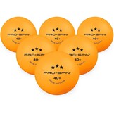 Oranje Tafeltennisballen 3-Ster 40+ ABS - 72% Korting