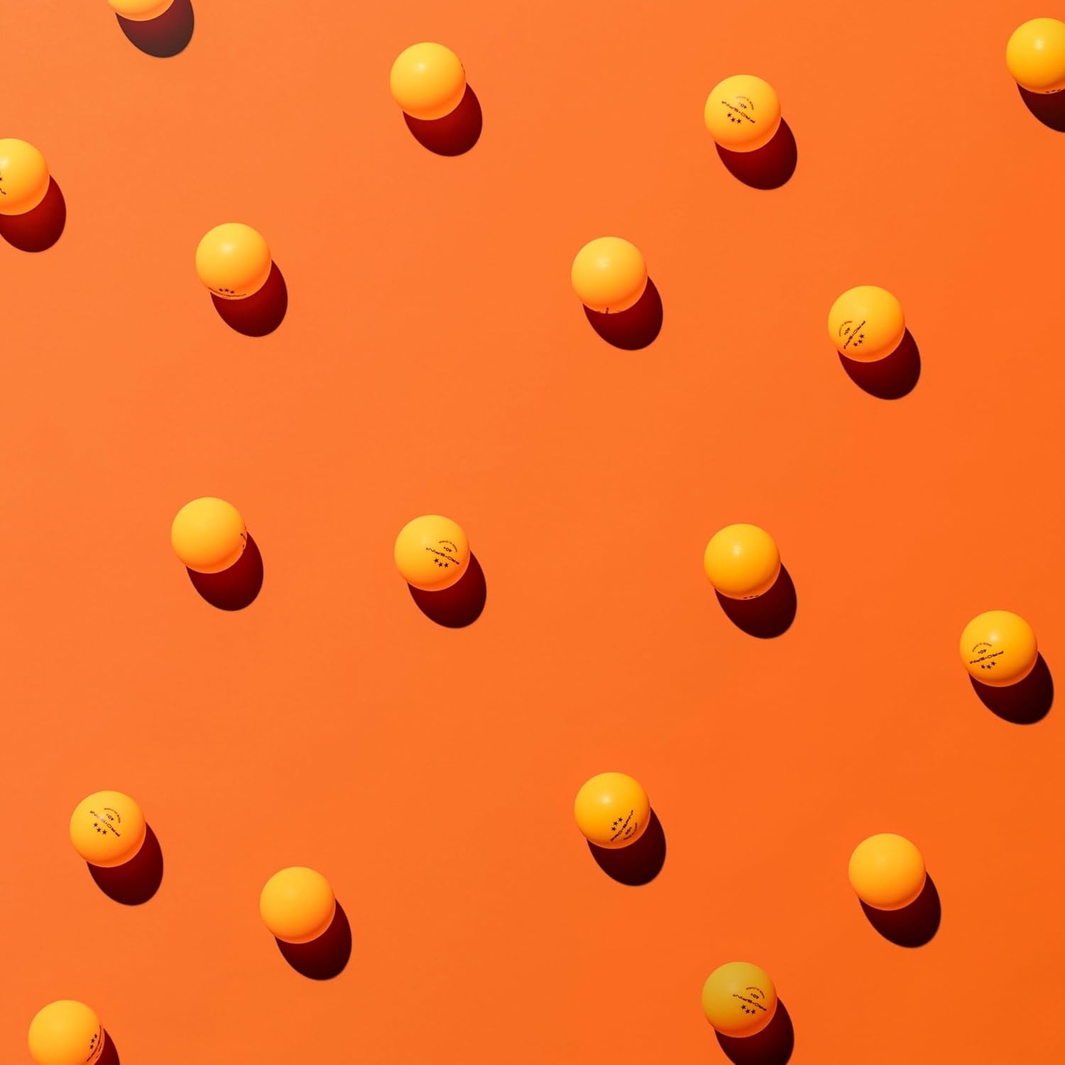 Oranje Tafeltennisballen 3-Ster 40+ ABS - 72% Korting