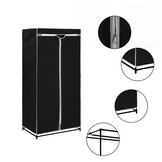 vidaXL Kledingkasten 2 st 75x50x160 cm zwart