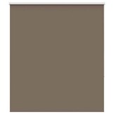 vidaXL Rolgordijn verduisterend koffie 140x150 cm stofbreedte 136,6 cm