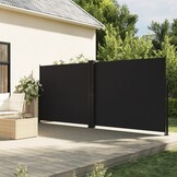 Uittrekbaar Windscherm 180x1000 cm Zwart - 59% Korting!