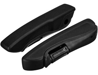 Set autostoelarmsteunen, instelbaar, 38,5 cm, verstelbare universele stoel, armsteun, vrachtwagen, auto, camper
