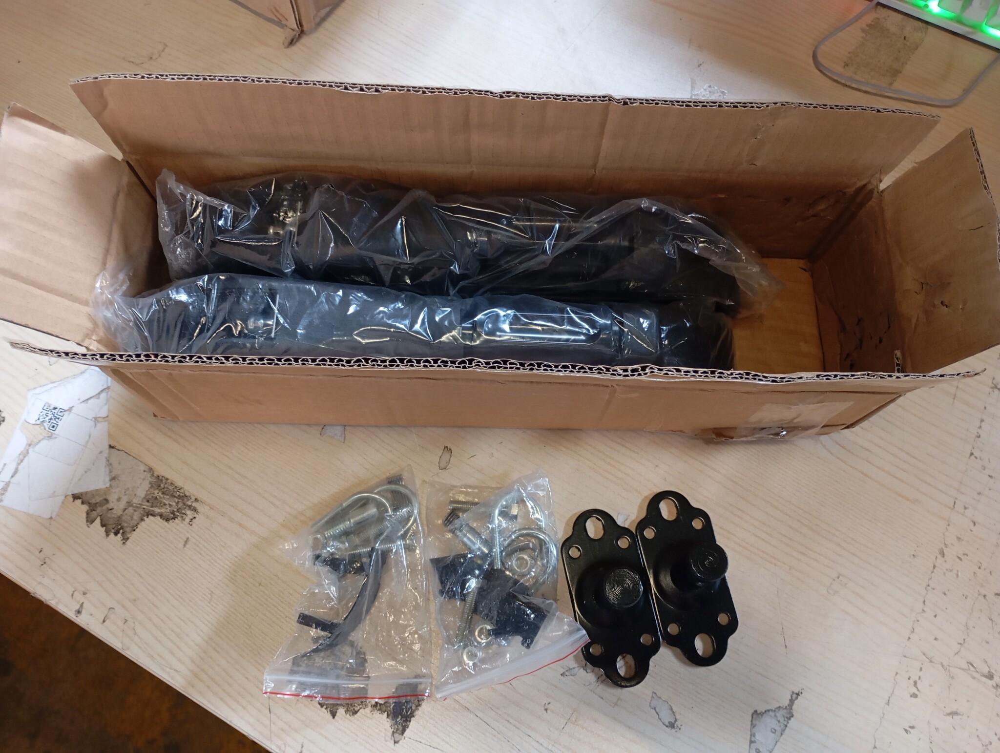 Set autostoelarmsteunen, instelbaar, 38,5 cm, verstelbare universele stoel, armsteun, vrachtwagen, auto, camper