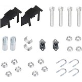 Set autostoelarmsteunen, instelbaar, 38,5 cm, verstelbare universele stoel, armsteun, vrachtwagen, auto, camper