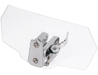 Motor Windscherm Verstelbaar Transparant ABS voor Diverse Motoren