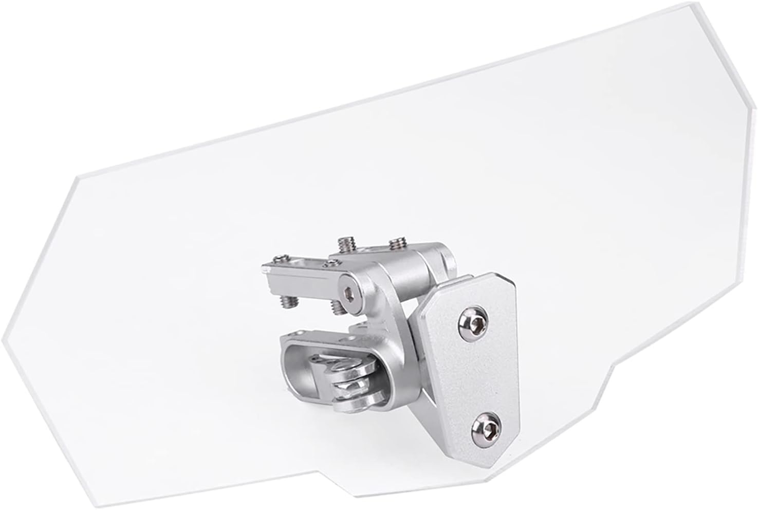 Motor Windscherm Verstelbaar Transparant ABS voor Diverse Motoren
