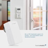 Homematic IP Smart Home 155648A0 Radiatorthermostaat, compact, digitale thermostaat, verwarmingsthermostaat, bediening via app, Alexa en Google Assistant, eenvoudige installatie, energiebesparing