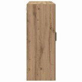 vidaXL Wandkast Wandgemonteerd Bruin 69.5 x 34 x 90 cm Bewerkt hout