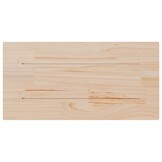 vidaXL Tafelbladen 2 st rechthoekig 90x45x1,7 cm massief grenenhout