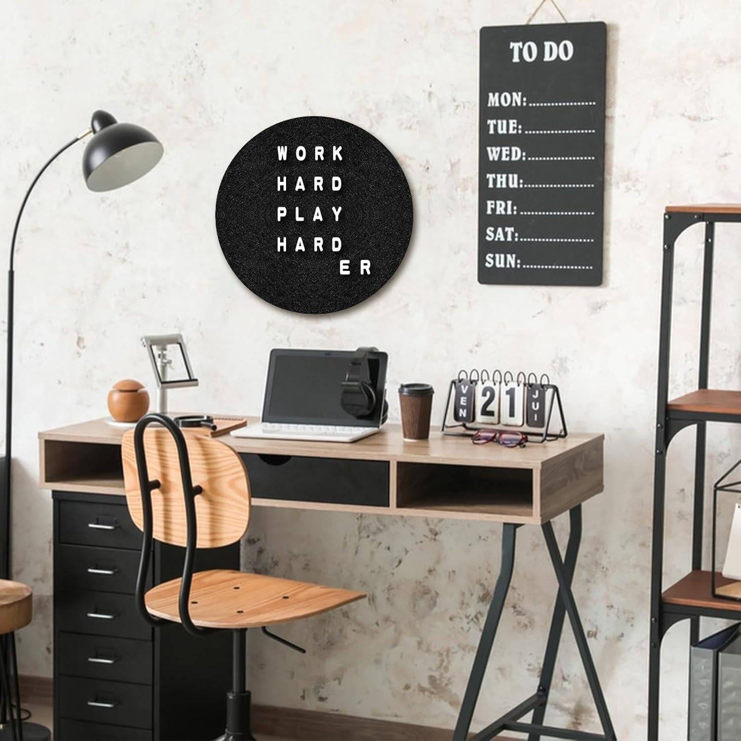 Zelfklevende Vilt Muurbeschermer voor Dartbord - Zwart, Rond - 72% Korting!