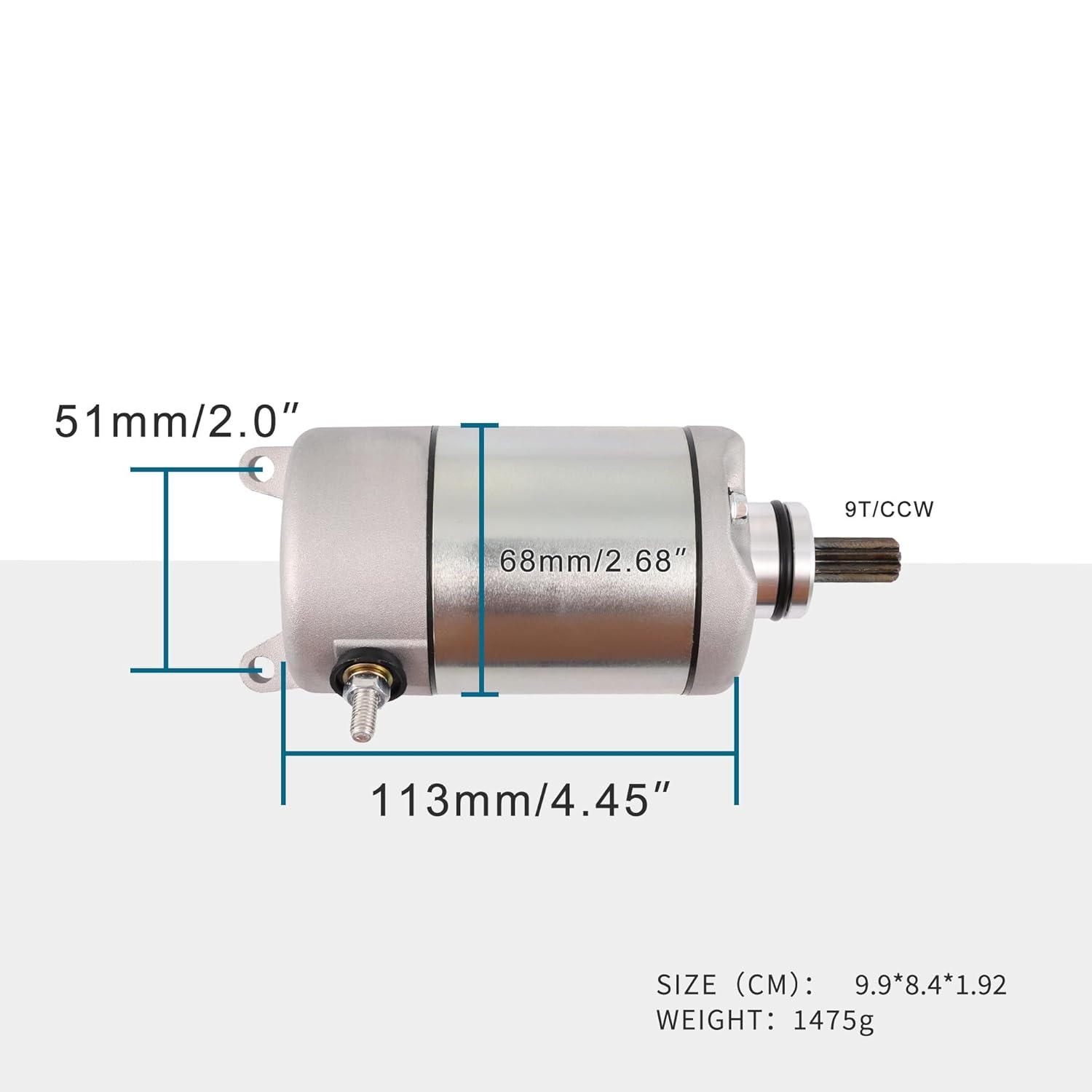 Elektrische Startmotor ATV FZR600/YZF600/YFM350 - 29% Korting!