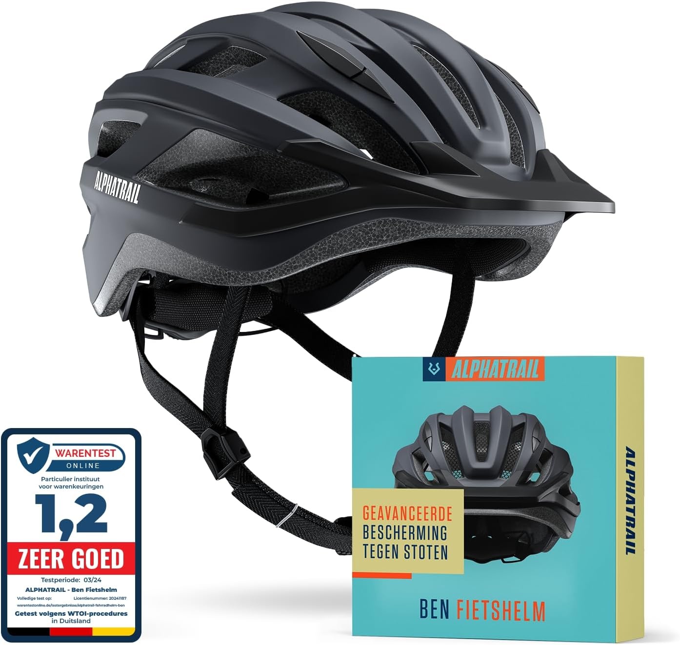 Fietshelm Allround Ben Zwart 55-61cm | 33% Korting