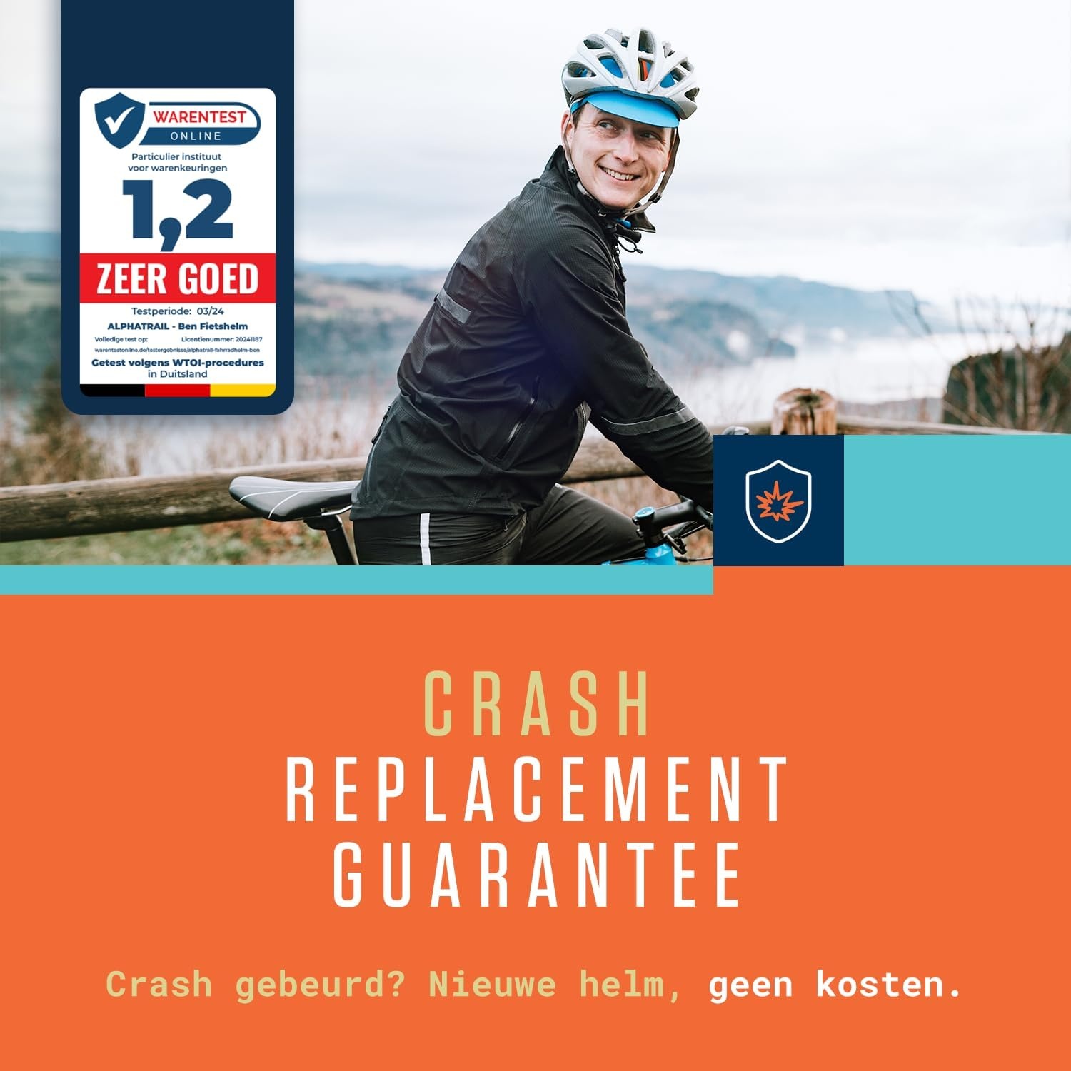 Fietshelm Allround Ben Zwart 55-61cm | 33% Korting