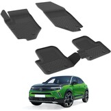 4.5D Vloermatten Opel Mokka B Zwart 5-delig TPE-rubber Geurloos met Hoge Rand (-29%)