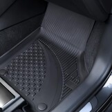 4.5D Vloermatten Opel Mokka B Zwart 5-delig TPE-rubber Geurloos met Hoge Rand (-29%)