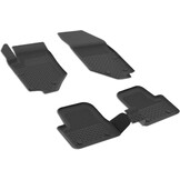 4.5D Vloermatten Opel Mokka B Zwart 5-delig TPE-rubber Geurloos met Hoge Rand (-29%)