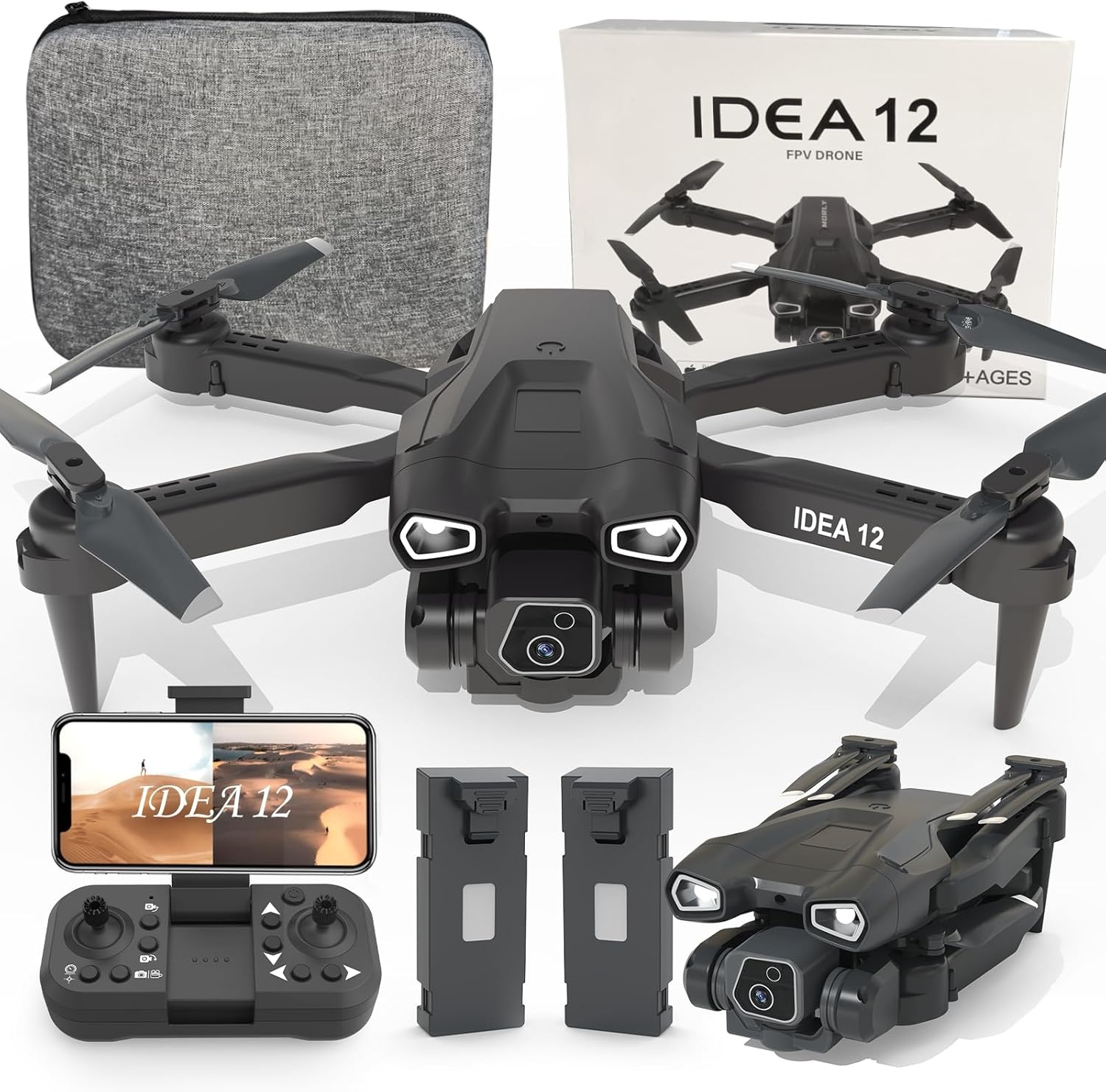 Drone met 2x 1080P Camera - 46% Korting!