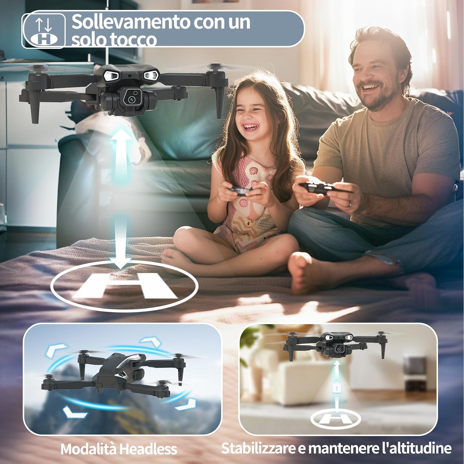 Drone met 2x 1080P Camera - 46% Korting!