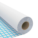 Zelfklevende Meubelfolie Wit PVC 500x90 cm - 43% Korting!
