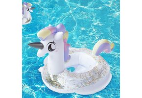Baby Zwemband met Handvat | Unicorn Zeemeermin Dinosaurus Glitter | 51% Korting